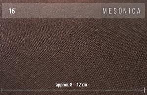 Hnědá látková rohová pohovka MESONICA Musso I, pravá, 248 cm