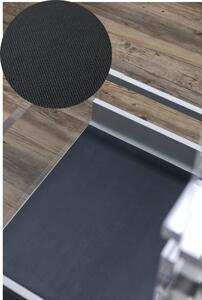 In-Design Protiskluzná podložka s TEXTIL vzorem 1,2 mm - antracit
