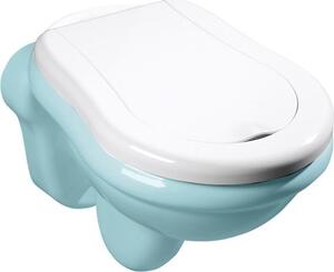 Kerasan RETRO WC sedátko, Soft Close, bílá/chrom 108901