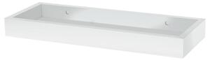 Nástěnná police 40 cm bílá P-010 WT