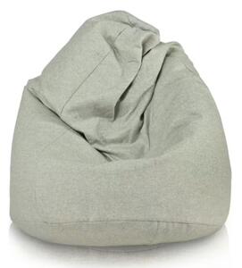 Sedací pytel Premium světle šedý
