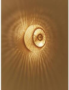 Designové nástěnné svítidlo z bambusu Evelyn