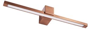 Toolight Rea, Koupelnové nástěnné LED svítidlo SWE053-1W 60 cm COPPER BRUSH, OSW-20153