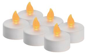 SADA LED SVÍČEK 6dílné plast XXXL