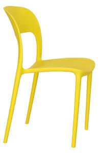 Židle Flexi žlutá