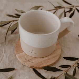 Dřevěný podtácek Oak Tea Lover