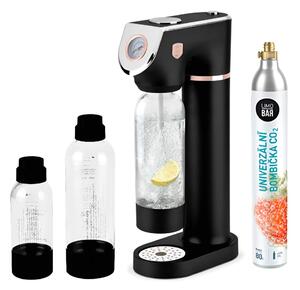 BERLINGERHAUS Výrobník sody SODABAR + bombička + 2 lahve Black Rose Collection BH-8554limo