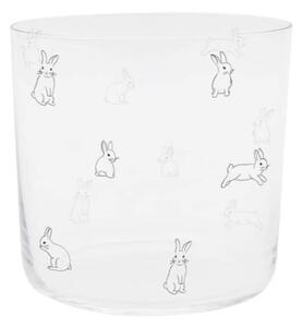 Sklenice na vodu Rabbit Black 350 ml