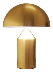 Oluce - Atollo Stolní Lampa Medium Gold - Lampemesteren