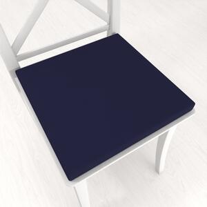 Biante Čtvercový podsedák Rongo RG-079 Námořnická modrá - 38x38x3 cm