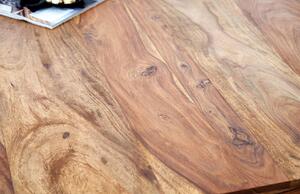 Moebel Living Masivní sheeshamový jídelní stůl Kaskar 160x90 cm