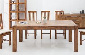 Moebel Living Masivní sheeshamový jídelní stůl Kaskar 160x90 cm