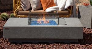 MONTE CARLO - konferenční stolek s plynovým ohništěm Exteriér | Ohniště