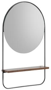 Nástěnné zrcadlo s poličkou Kave Home Marcolina