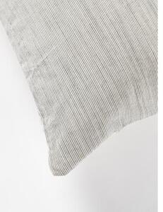 Povlak na polštář z prané bavlny s pruhy Caspian