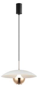 LED Lustr na lanku VALIA LED/9W/230V bílá/zlatá
