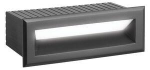 LED Venkovní vestavné svítidlo FLIK LED/3W/230V IP65 antracit