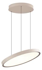 LED Lustr na lanku DENVER LED/76W/230V béžová