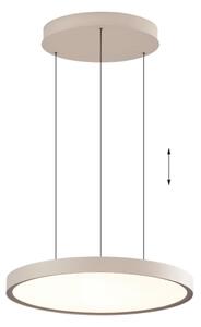 LED Lustr na lanku DENVER LED/76W/230V béžová