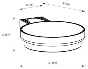 Markslöjd 108952 - LED Stm. solární nástěnné svítidlo FRAME LED/2W/4000 mAh IP44