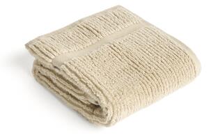 Béžový froté bavlněný ručník 30x50 cm Olvira – Kave Home