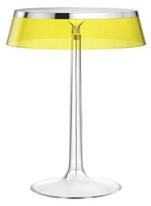 Flos - Bon Jour T Stolní Lampa Chrome/Yellow - Lampemesteren