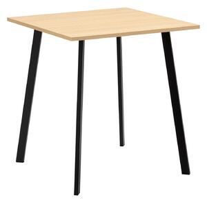 Jídelní stůl 80x80 BERGEN dub