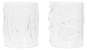 Ferm LIVING - Doodle Glasses Set of 2 Tall Clearferm LIVING - Lampemesteren