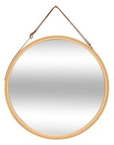 5five - Nástěnné zrcadlo LOBEE pr. 38 cm bambus