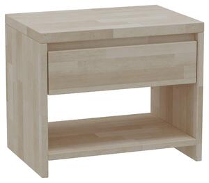 NOČNÍ STOLEK, buk, 50/45/35 cm Linea Natura