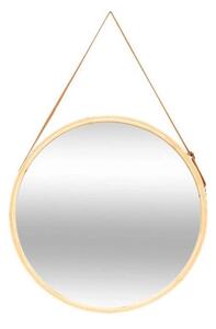 5five - Nástěnné zrcadlo LOFT pr. 50 cm bambus