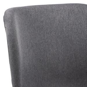Židle Batilda dark grey/black