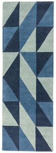 Tribeca Design Kusový koberec Jigsaw Flag Blue běhoun Rozměry: 66x200 cm