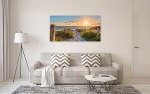 Malvis Obraz - Pěšinka na pláži Velikost: 100x50 cm