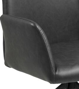 Židle Naya černá eko kůže