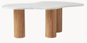 Mramorový konferenční stolek v organickém tvaru Naruto