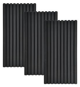Home Deluxe Akustický panel »Sonic« (3 x 80 x 40 cm, Černý dub) (100397780009)