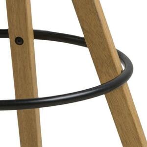Barová židle Dima černé dřevo