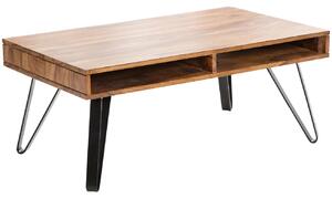 Moebel Living Přírodní masivní konferenční stolek Sandra 100x60 cm