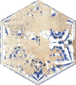 Elios Ceramica Obklad - Dlažba Terre Etrusche Decoro Esagonetta 25x22