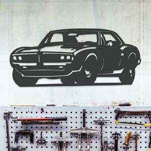 DUBLEZ | Dřevěná dekorace na stěnu - Auto Pontiac | Obraz
