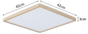 Brilagi - LED Koupelnové svítidlo ULTRA SLIM LED/24W/230V 42x42 cm zlatá IP54