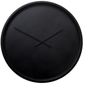 Nástěnné černé minimalistické hodiny ZUIVER BANDIT