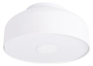 Stropní svítidlo Omiq, 1x bílé kovové stínítko, (bílý plast), (fi 30 cm)