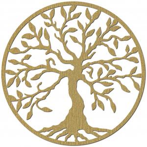 Dřevěný Strom Života - Trendová a Originální Dekorace pro Váš Domů I SENTOP