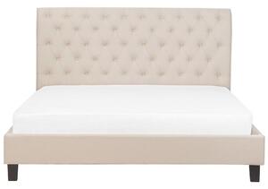 Manželská postel 180 cm Rainis (béžová) (s roštem). 1075543