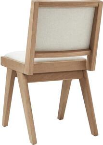 Dřevěná polstrovaná židle Sissi