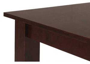 Dřevěný jídelní stůl masivní gumovník Milano 180x90