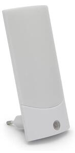 LED Orientační svítidlo se senzorem do zásuvky LED/1W/230V 6000K