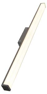 Moderní nástěnná lampa do koupelny černá 92 cm IP44 - Cascada